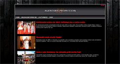 Desktop Screenshot of agentura-promotion.sk